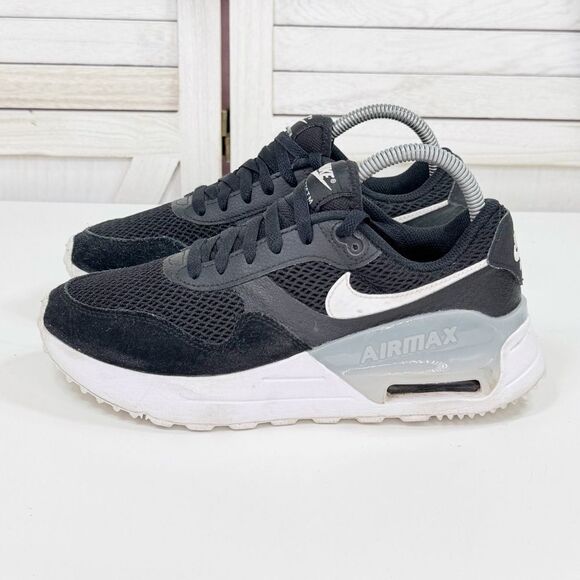 Nike Air Max SYSTM Black White Running Shoes Sneakers Women 7.5 DM9538-001 - Picture 3 of 12
